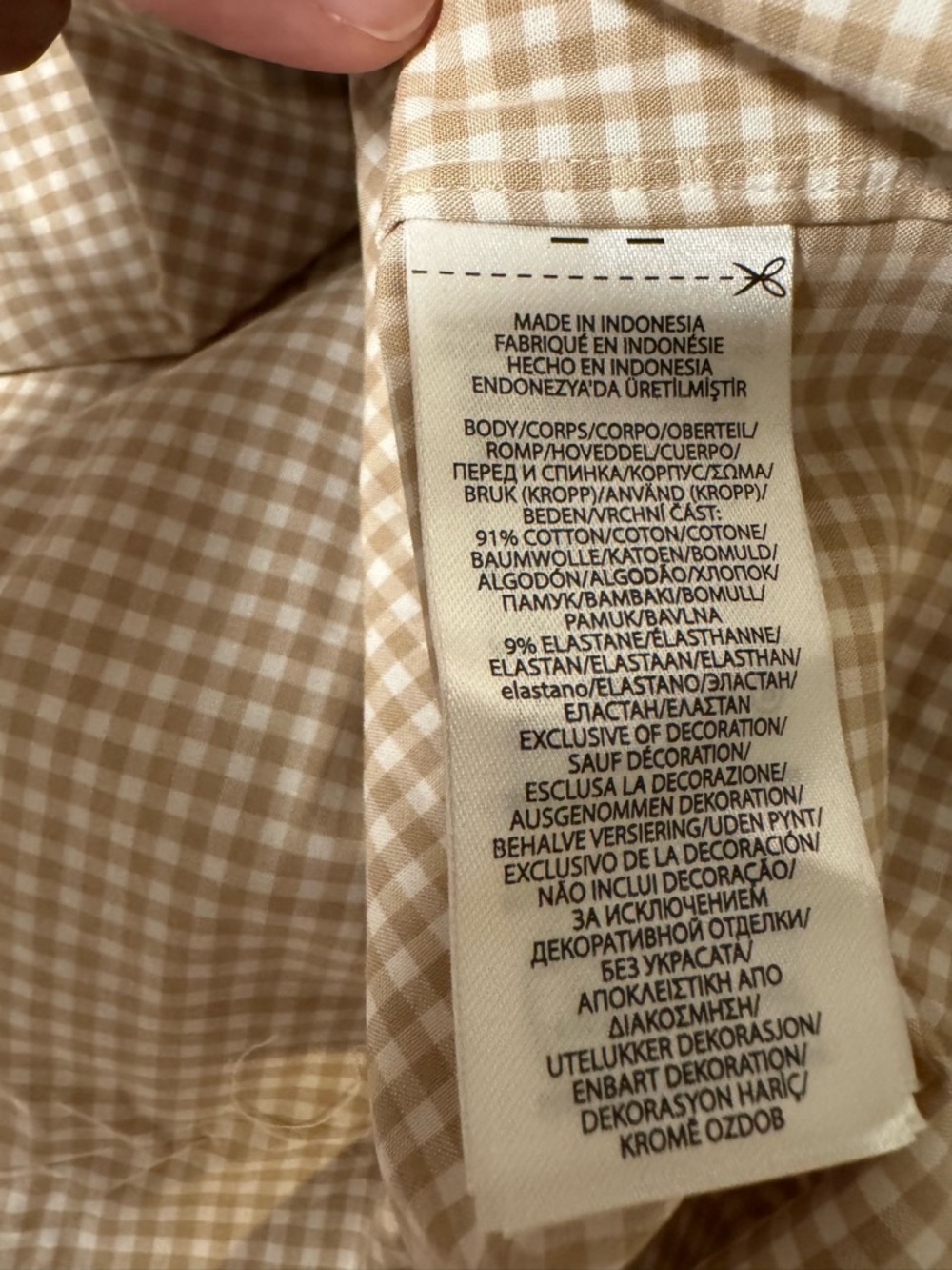 Polo by Ralph Lauren Brown & White Checked Button-Down Shirt - Picture 3 of 10
